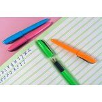 Tianyi - 162114 wavy stylo plume (pour droitiers et gauchers, avec plume débutante), vert Tianyi - 162114 wavy stylo plume (pour droitiers et gauchers, avec plume débutante), vert