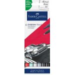 Tianyi - 164813 - goldfaber sketch marker autodesign, etui de 6 marqueurs a alcool avec pointe brush ...