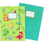 Tianyi - 2 chemises scolaires de haute qualit pour enfants din a4 motif dino - chemise de courrier pour ...