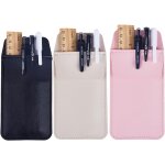 Tianyi - 3 pièce de protection de poche en cuir 3 couleurs porte - stylo organisateur pour chemises manteaux ... Tianyi - 3 pièce de protection de poche en cuir 3 couleurs porte - stylo organisateur pour chemises manteaux ...