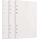 Tianyi - lot de 3 recharges papier a5 6 trous (135 feuilles / 270 pages), recharges papier pour a5 carnet ... Tianyi - lot de 3 recharges papier a5 6 trous (135 feuilles / 270 pages), recharges papier pour a5 carnet ...