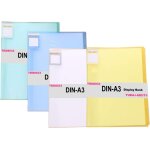 Tianyi - [4x] reliure protge - documents a3 pour 80 feuilles, 40 pochettes transparentes, affichage ...