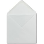 Tianyi - lot de 50 enveloppes carrées, blanches, 15 x 15 cm, 100 g / m, a collage humide, sans fenêtre, ... Tianyi - lot de 50 enveloppes carrées, blanches, 15 x 15 cm, 100 g / m, a collage humide, sans fenêtre, ...