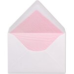 Tianyi - lot de 50 enveloppes format c6 blanches doublées avec papier de soie rose 11, 4 x 16, 2 cm 100 ... Tianyi - lot de 50 enveloppes format c6 blanches doublées avec papier de soie rose 11, 4 x 16, 2 cm 100 ...