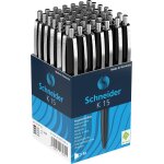 Tianyi - lot de 50 stylos a bille k15 avec clip en acier (noir)