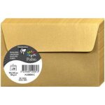 Tianyi - 50081c - paquet de 20 enveloppes auto - adhsives - format 9x14cm - 120g / m - coloris or - ...