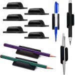 Tianyi - lot de 6 porte - stylos pour bureau - porte - stylo pour fixation de bloc - notes dans la salle ...