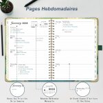 Tianyi - agenda semainier 2026 spirale - a5 planner (janvier - décembre 2026) - agenda scolaire avec ... Tianyi - agenda semainier 2026 spirale - a5 planner (janvier - décembre 2026) - agenda scolaire avec ...