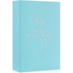 Tianyi - album photo 10x15 300 pochette, our memories lin tissu album pour horizontal photos teal Tianyi - album photo 10x15 300 pochette, our memories lin tissu album pour horizontal photos teal