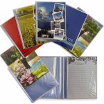 Tianyi - album photo 15 x 23 cm avec couverture transparente souple et flexible, 5 porte - photos de ...