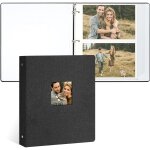 Tianyi - album photo adhésif, 3 anneaux, couverture lin, 20 feuilles / 40 pages, pour photos 10x15, 13x18, ... Tianyi - album photo adhésif, 3 anneaux, couverture lin, 20 feuilles / 40 pages, pour photos 10x15, 13x18, ...