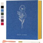 Tianyi - album photo autoadhesif scrapbooking, album photo adhesif magnétique en lin avec stylos pour ... Tianyi - album photo autoadhesif scrapbooking, album photo adhesif magnétique en lin avec stylos pour ...