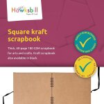 Tianyi - carnet de croquis en papier kraft 20, 3 x 20, 3 cm ¿ 30 feuilles / 60 pages 180 g / m ¿ pour ... Tianyi - carnet de croquis en papier kraft 20, 3 x 20, 3 cm ¿ 30 feuilles / 60 pages 180 g / m ¿ pour ...