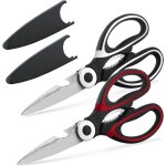Tianyi - ciseaux de cuisine heavy duty 2 pièces, cisailles de cuisine tranchantes en acier inoxydable ... Tianyi - ciseaux de cuisine heavy duty 2 pièces, cisailles de cuisine tranchantes en acier inoxydable ...