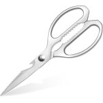 Tianyi - ciseaux cuisine, ciseaux de cuisine robustes tranchants en acier inoxydable 3cr13, ciseaux multiusage ...