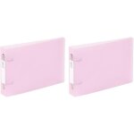 Tianyi - - classeur a fiches bristol avec etiquettes d'identification - 2 anneaux - format a5 (25x16, ...