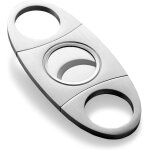 Tianyi - coupe - de voyage en acier inoxydable a double tranchant et a sans motifs (argent 1)