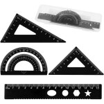 Tianyi - ensemble de règles d'échelle en métal pour architectes - kit de dessin professionnel avec rapporteur, ... Tianyi - ensemble de règles d'échelle en métal pour architectes - kit de dessin professionnel avec rapporteur, ...