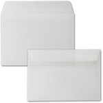 Tianyi - gustav neuser lot de 50 enveloppes - din c5 - 162 x 229 mm - blanc transparent - fermeture adhésive ... Tianyi - gustav neuser lot de 50 enveloppes - din c5 - 162 x 229 mm - blanc transparent - fermeture adhésive ...