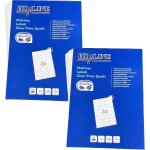 Tianyi - hd - line lot de 2 paquets de 100 feuilles d'tiquettes d'adresse - 70 x 37 mm - 4800 pices ...