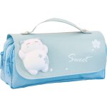 Tianyi - impermable trousse scolaire avec poigne grande trousse scolaire 3 compartiment trousse de ...