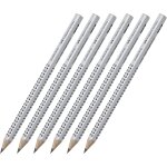 Tianyi - jumbo grip 111900 lot de 6 crayons a papier, dureté 2 = b Tianyi - jumbo grip 111900 lot de 6 crayons a papier, dureté 2 = b