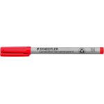 Tianyi - - lumocolor 315 - feutre non - permanent pointe moyenne 1 mm gris, rouge - lot de 10