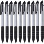 Tianyi - notrash2003 lot de 10 stylos a bille, trois couleurs, bleu, rouge et noir, et stylet 4 en ...