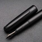Tianyi - picasso 916 bote d'origine pour stylo plume malage stylo a encre (polar night noir, plume m ...