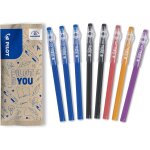 Tianyi - pilot - 8 stylos frixion ball stick - encre gel effaçable - 3 bleus, 2 noirs, 1 corail, 1 orange, ... Tianyi - pilot - 8 stylos frixion ball stick - encre gel effaçable - 3 bleus, 2 noirs, 1 corail, 1 orange, ...