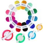 Tianyi - pompon maker, 4 tailles pom pom makers pour fluff ball weaver needle craft bricolage laine a ... Tianyi - pompon maker, 4 tailles pom pom makers pour fluff ball weaver needle craft bricolage laine a ...