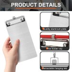 Tianyi - porte - bloc en aluminium avec porte - stylo 4, 1 x 8, 4 cm mini porte - bloc a5 pour bureau, ... Tianyi - porte - bloc en aluminium avec porte - stylo 4, 1 x 8, 4 cm mini porte - bloc a5 pour bureau, ...