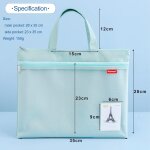 Tianyi - sac a documents a4 avec fermeture eclair en nylon et maille - double fermeture eclair - petites ... Tianyi - sac a documents a4 avec fermeture eclair en nylon et maille - double fermeture eclair - petites ...