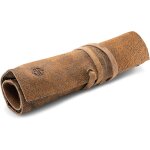 Tianyi - sac a roulettes en cuir pour stylos, pinceaux et accessoires - trousse en cuir - porte - stylo ...