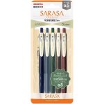 Tianyi - sarasa lot de 5 stylos a bille a encre gel zebra avec clip 0, 5 mm, couleur vintage n jj15 - ... Tianyi - sarasa lot de 5 stylos a bille a encre gel zebra avec clip 0, 5 mm, couleur vintage n jj15 - ...