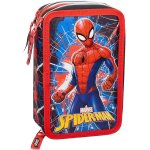 Tianyi - - spiderman - trousse scolaire 3 fermetures eclair originale spiderman - avec 44 pices - produit ...
