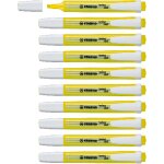 Tianyi - swing cool - surligneur - lot x 10 surligneurs fluo - jaune Tianyi - swing cool - surligneur - lot x 10 surligneurs fluo - jaune