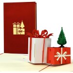 Tianyi - w35 carte de nol 3d pop up cadeau mignon pour un don d'argent