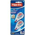 Tipp - ex mini pocket mouse standard blister de 2 rubans correcteurs