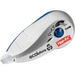 Tipp - ex ruban correcteur pure mini 5 mm x 6 m ecolution 74% de plastique multicolore lot de 10