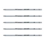 Tombow lot de 5 mines recharge pressuris�e br - vmp pour stylo - bille xpa bleu