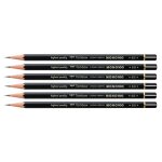 Tombow lot de 6 crayons graphite haute qualit� mono 100 6h