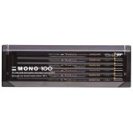 Tombow crayon mono 100, hexagonal, assortis