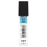 Tombow etui de 12 mines pour porte - mine pointe calibrée 0, 7 mm dureté 2h Tombow etui de 12 mines pour porte - mine pointe calibrée 0, 7 mm dureté 2h