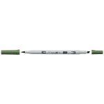 Tombow marqueur base alcool double pointe abt pro 158 olive noire