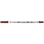 Tombow marqueur base alcool double pointe abt pro 837 rouge vin