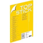 Top stick etiquette universel, 105 x 48 mm, blanc