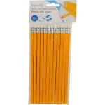 Topwrite lot de 12 crayons a papier hb avec gomme