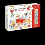 Les toutous a partir de 3 ans - jour de f�te chez les toutous - (4 puzzles evolutifs)
