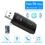 Transmetteur récepteur fm usb 2 en 1 compatible bluetooth 5. 0 pour voiture, adaptateur d'appel mains ... Transmetteur récepteur fm usb 2 en 1 compatible bluetooth 5. 0 pour voiture, adaptateur d'appel mains ...